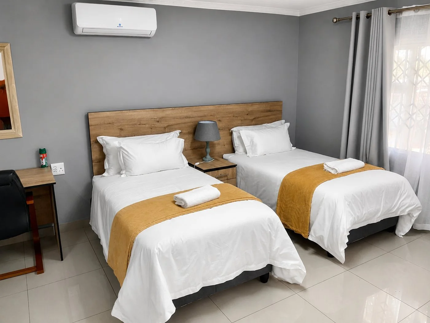 Guest room at Mashobs Guest House
